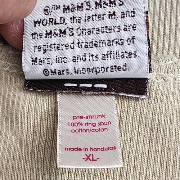 Vintage M&Ms World Ribbed Tank Top - Picture 7 of 9